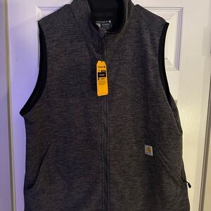 Carhartt Charcoal Zip-Up Vest